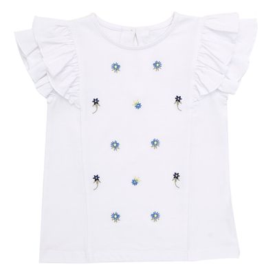 Younger Girls Embroidered Top thumbnail