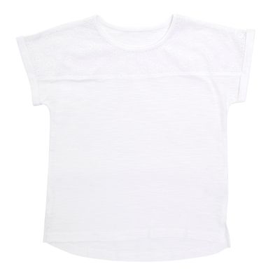 Younger Girls Embroidery Anglaise T-Shirt thumbnail