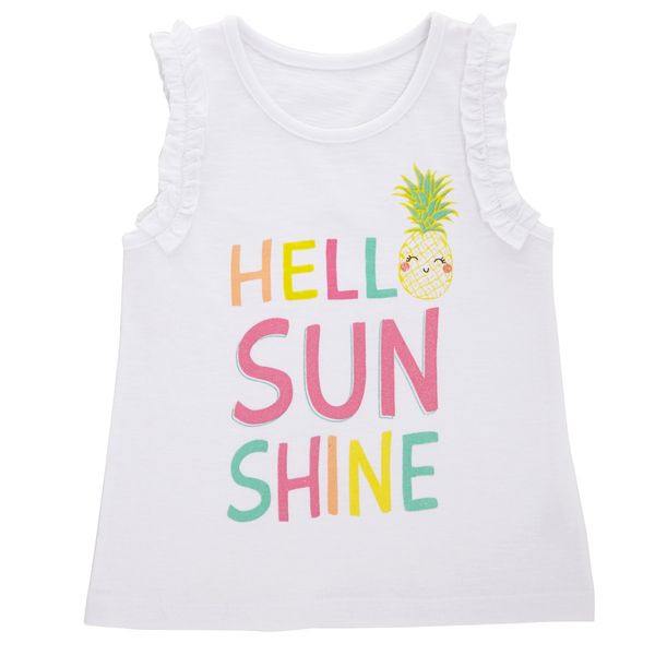Younger Girls Graphic Vest