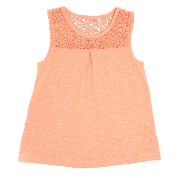 Younger Girls Lace Vest