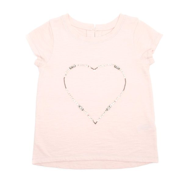 Younger Girls Jewel Heart T-Shirt