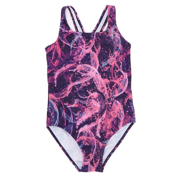 Dunnes Stores | Print Girls Print Swimsuit (4-14 years)