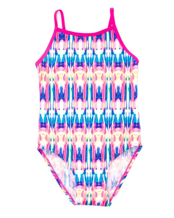 Girls Print Swimsuit (3-14 years)