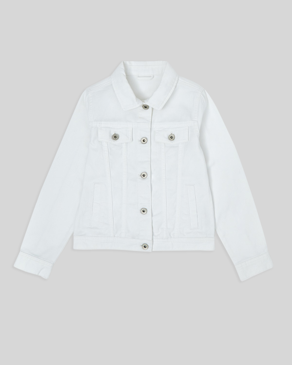 Dunnes Stores | White Girls White Denim Jacket (7-14 years)