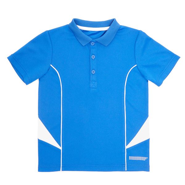 Boys Polo T-Shirt With Piping