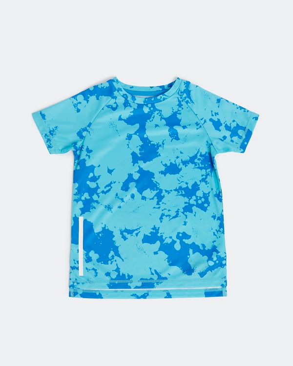 Dunnes Stores | Aqua Boys All-Over Print Poly T-Shirt (4-14 years)