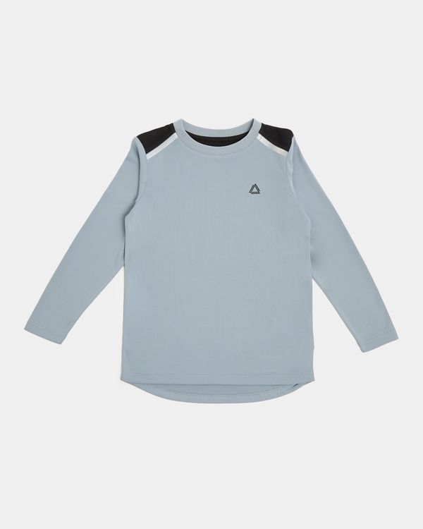 Sports Long-Sleeved Poly Top (4-14 years)
