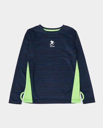 Rugby Long-Sleeved Poly Top (4-14 years) thumbnail