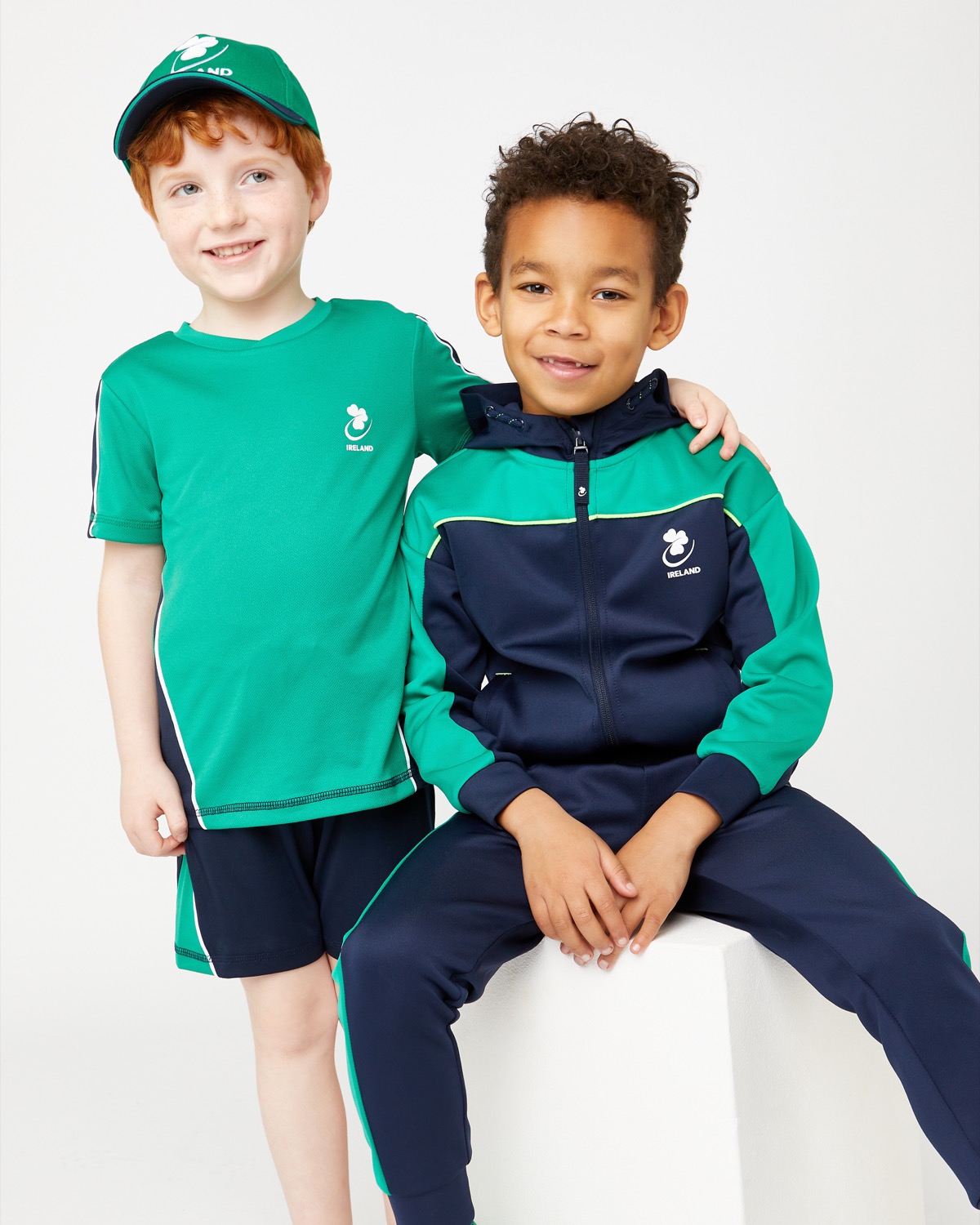 Dunnes Stores | Green Rugby Top And Shorts Set (2-14 Years)