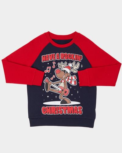 Christmas Crew-Neck Sweatshirt (2-14 years) thumbnail