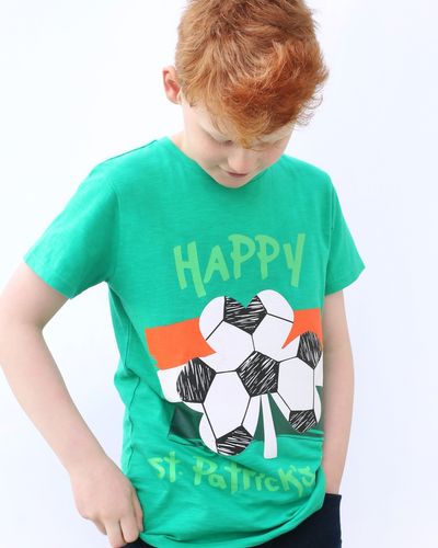 Boys St Patrick's Football T-Shirt  (2-14 years) thumbnail