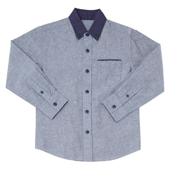 Younger Boys Long-Sleeved Chambray Shirt