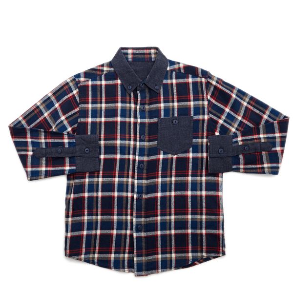 Younger Boys Checked Shirt