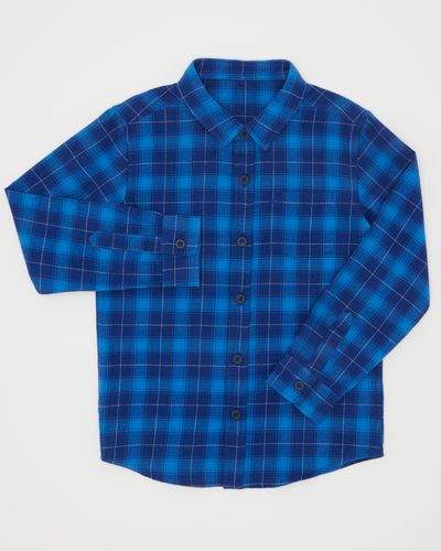 Boys Long-Sleeved Check Shirt (3-13 years) thumbnail