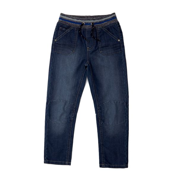 Younger Boys Ribbed Waist Denim Jeans