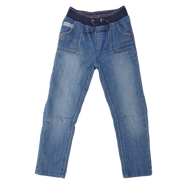 Younger Boys Ribbed Waist Denim Jeans