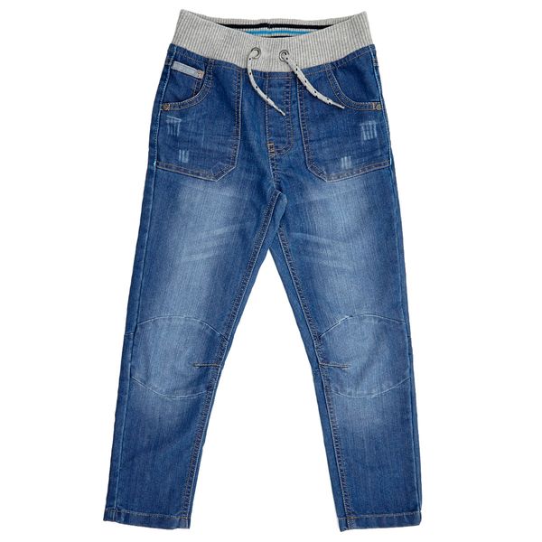 Younger Boys Rib Waist Jeans
