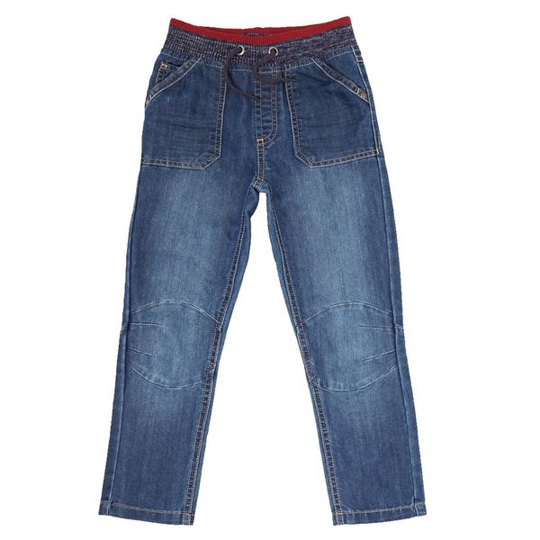 Younger Boys Rib Waist Jeans