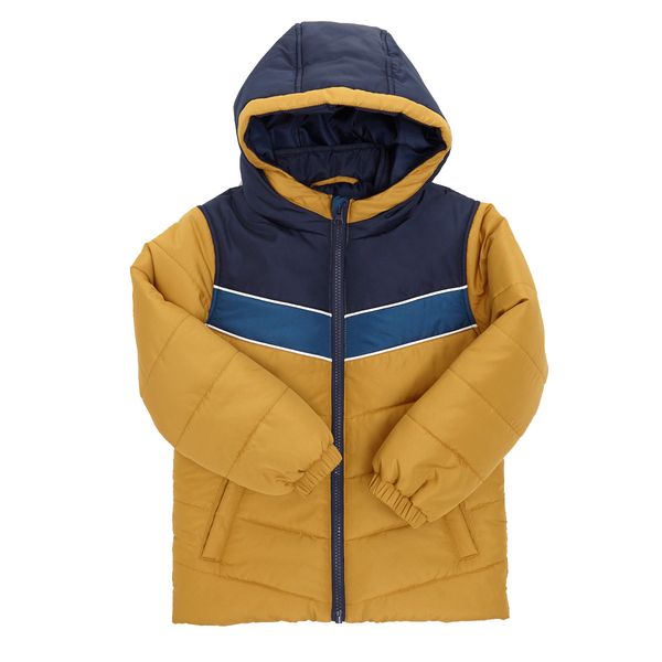 Younger Boys Cut And Sew Padded Jacket