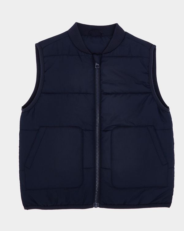 Dunnes Stores | Navy Patch Pocket Gilet (2-14 years)