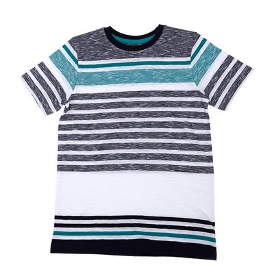 Older Boys Engineered Stripe T-Shirt thumbnail