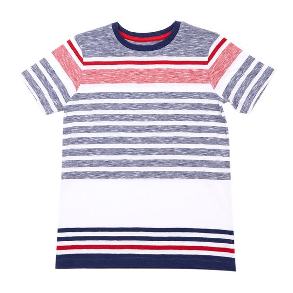 Older Boys Engineered Stripe T-Shirt