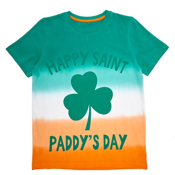 Older Boys Dip Dye St Patrick's Day T-Shirt