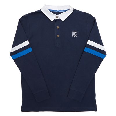 Older Boys Stripe Rugby Top thumbnail