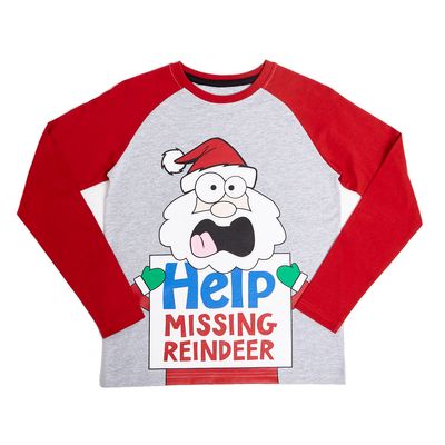 Older Boys Reindeer Long-Sleeved Top thumbnail