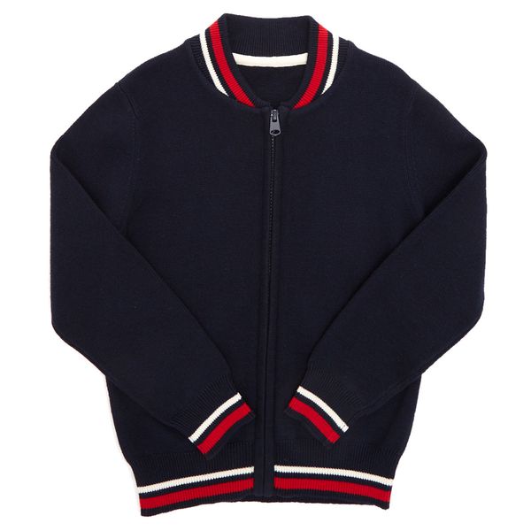 Younger Boys Retro Knit Bomber