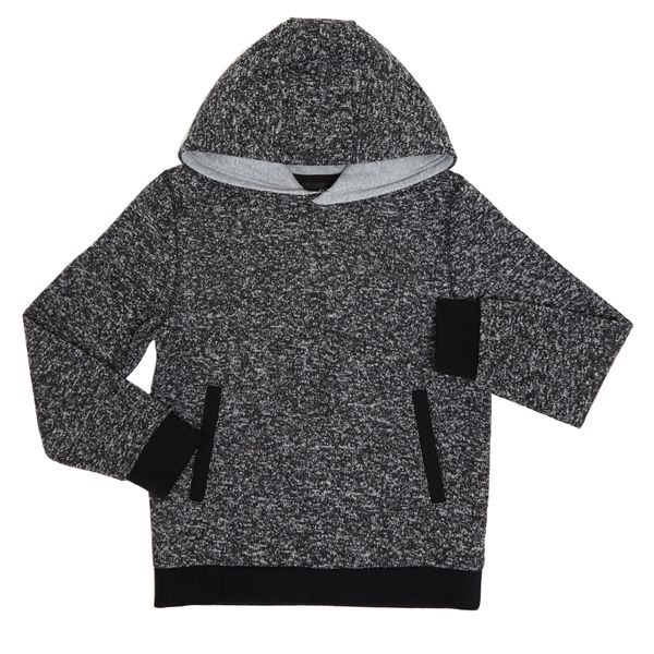 Younger Boys Twisted Knit Hoodie