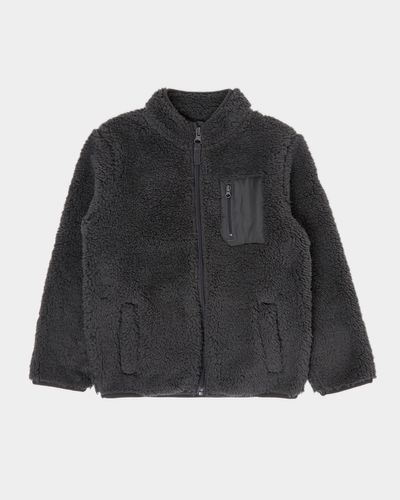 Fur Zip-Through Sweatshirt (2-10 years) thumbnail