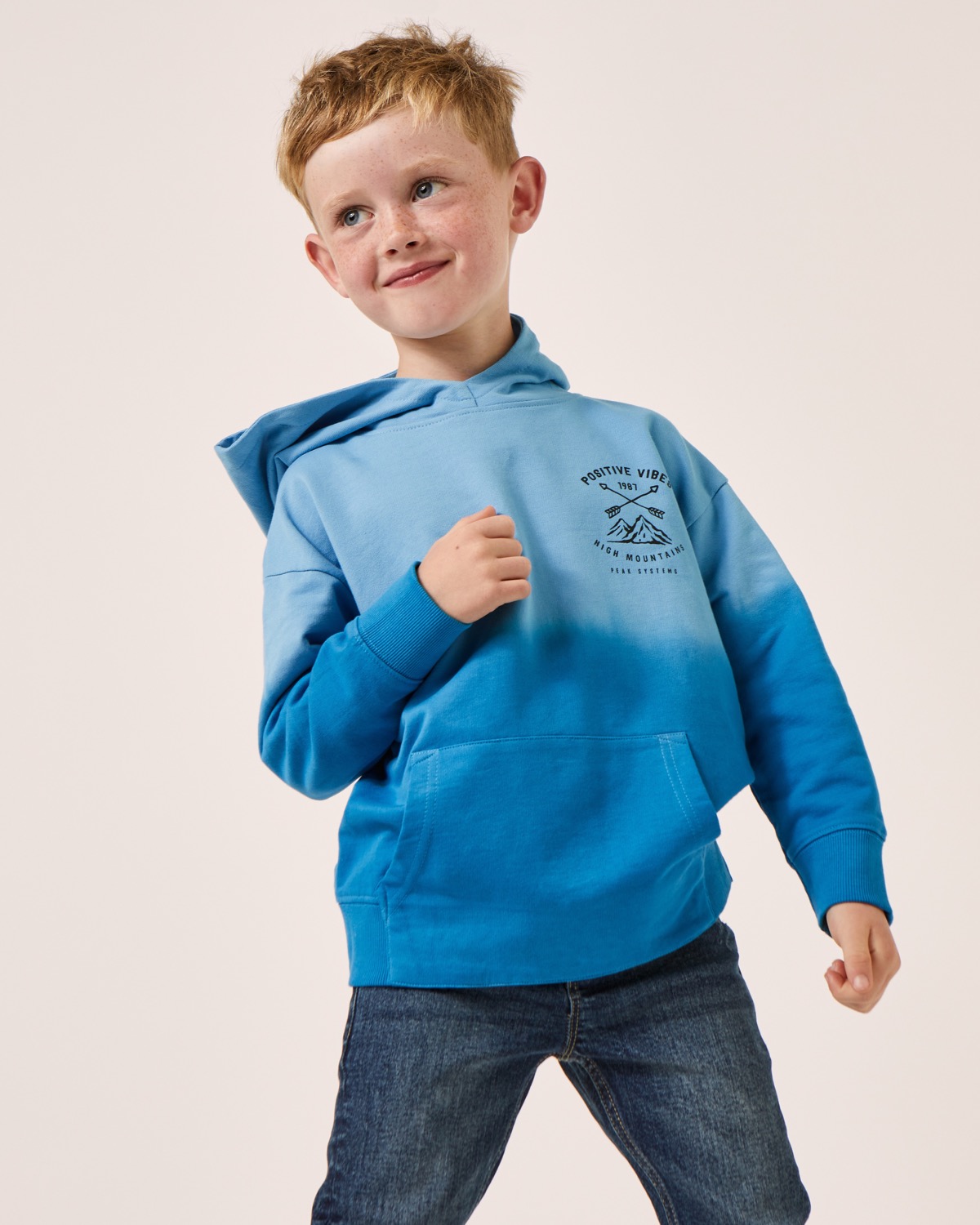 Dunnes Stores | Blue Ombre Hoodie (4-14 years)