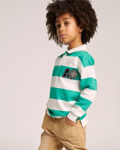 Striped Collared Top (3-14 years)