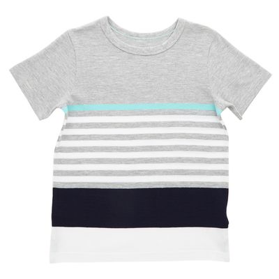 Younger Boys Stripe Pique T-Shirt thumbnail