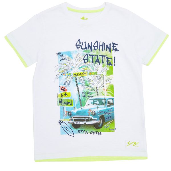 Boys Miami Print T-Shirt