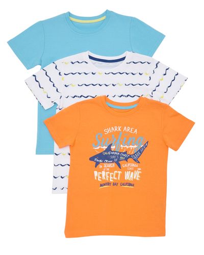 Boys Print T-Shirt - Pack Of 3 (3-10 Years) thumbnail