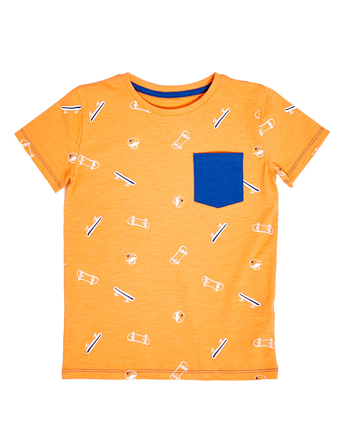 Dunnes Stores | Orange Pocket Tshirt