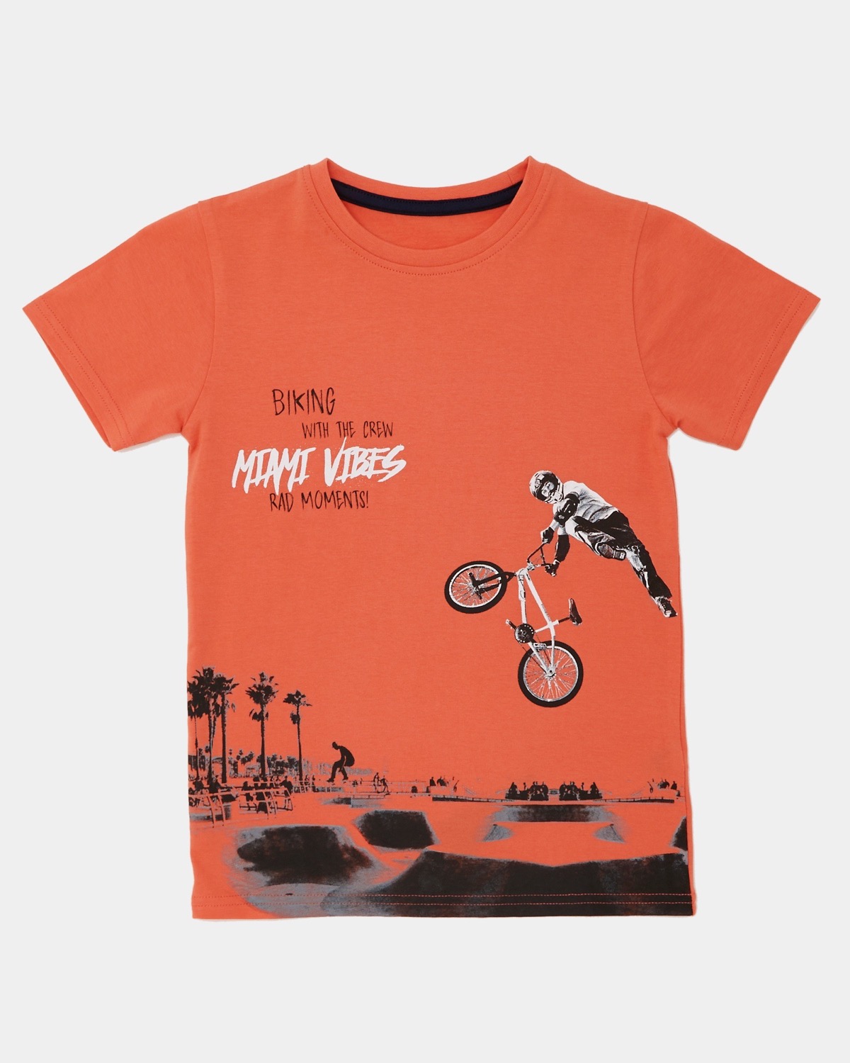 Dunnes Stores | Coral Boys Styled T-Shirt (4-14 years)