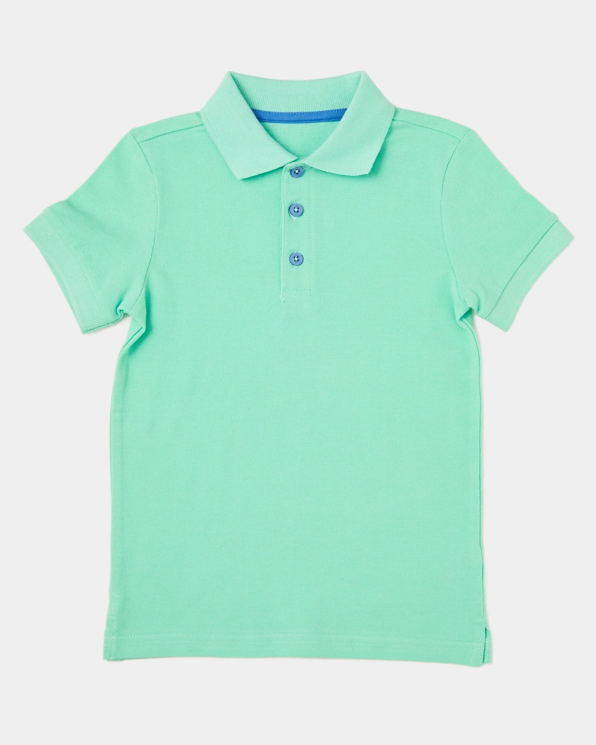 Dunnes Stores | Mint Boys Plain Pique Polo (3-14 years)