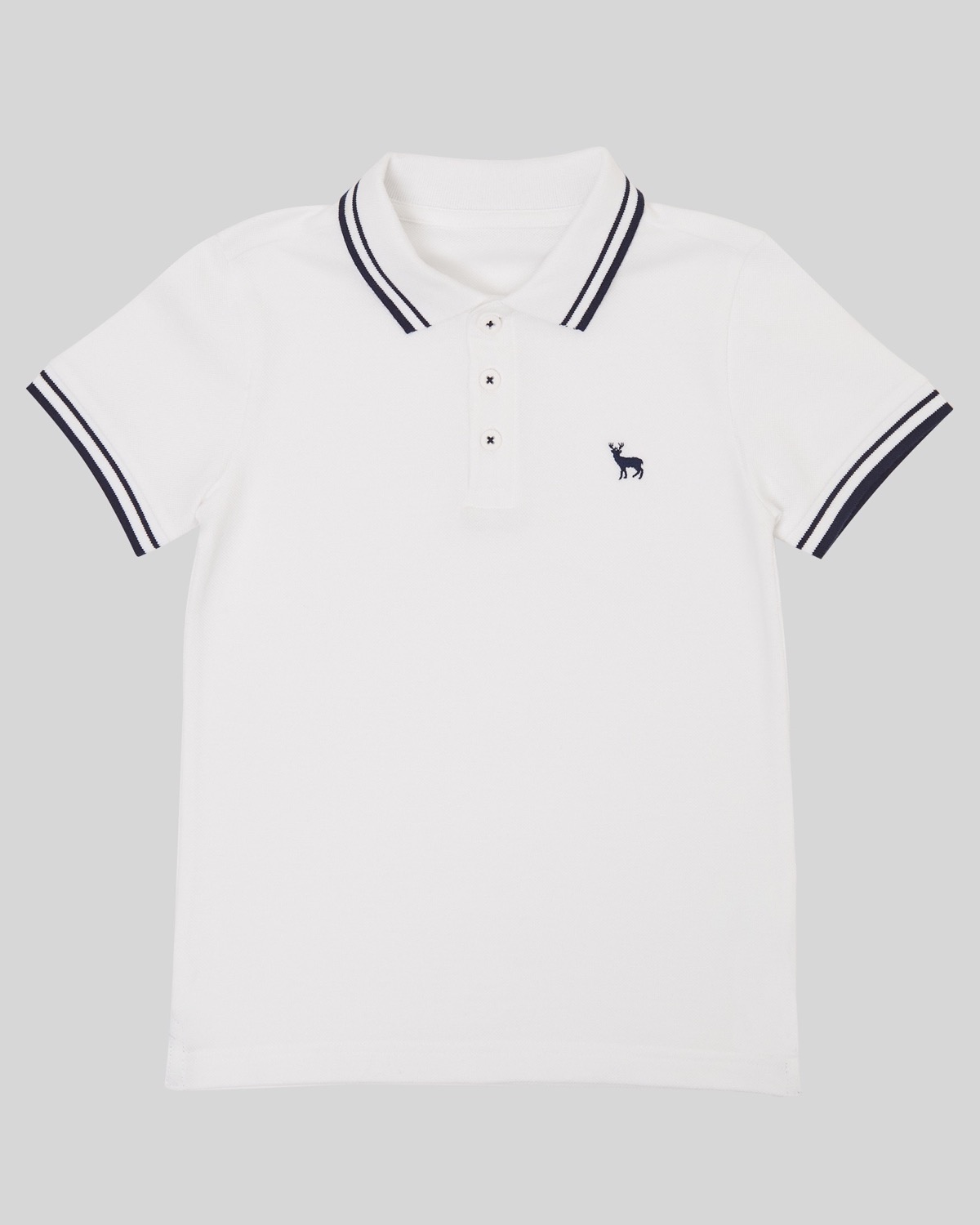 Dunnes Stores | White Pique Polo Shirt (4-14 years)