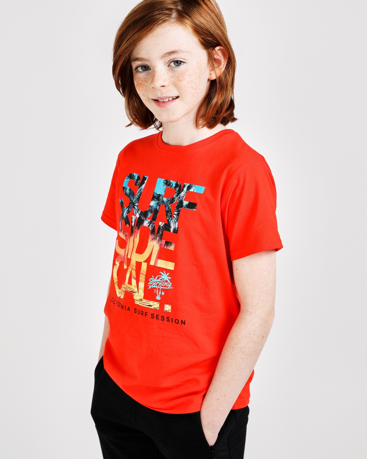 Dunnes Stores | Red Styled Tee (2-14 years)