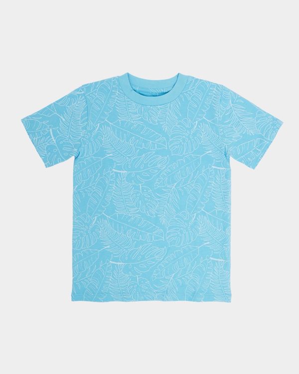 Pure Cotton Crew Neck Printed T-Shirt (2-14 Years)