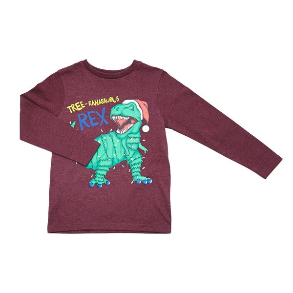 Younger Boys Christmas Long-Sleeved Top