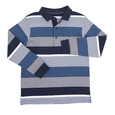 Younger Boys Stripe Rugby Top thumbnail