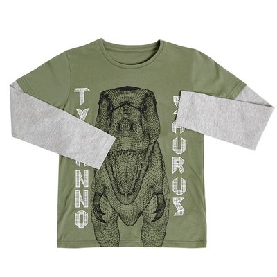 Younger Boys Long Sleeve Twofer Top thumbnail