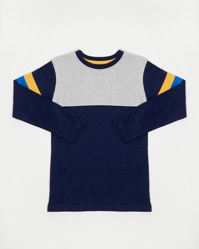 Boys Cut And Sew Long-Sleeved Top (3-14 years) thumbnail