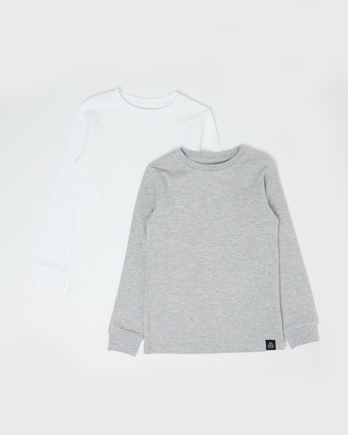 Dunnes Stores  White Thermal Long-Sleeved Top