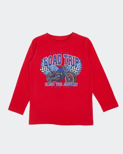 Cotton Long-Sleeved T-Shirt (2-14 Years)