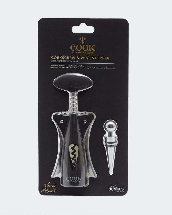 Neven Maguire Corkscrew And Wine Stopper